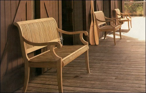Giva Outdoor Teak Bench, 4'