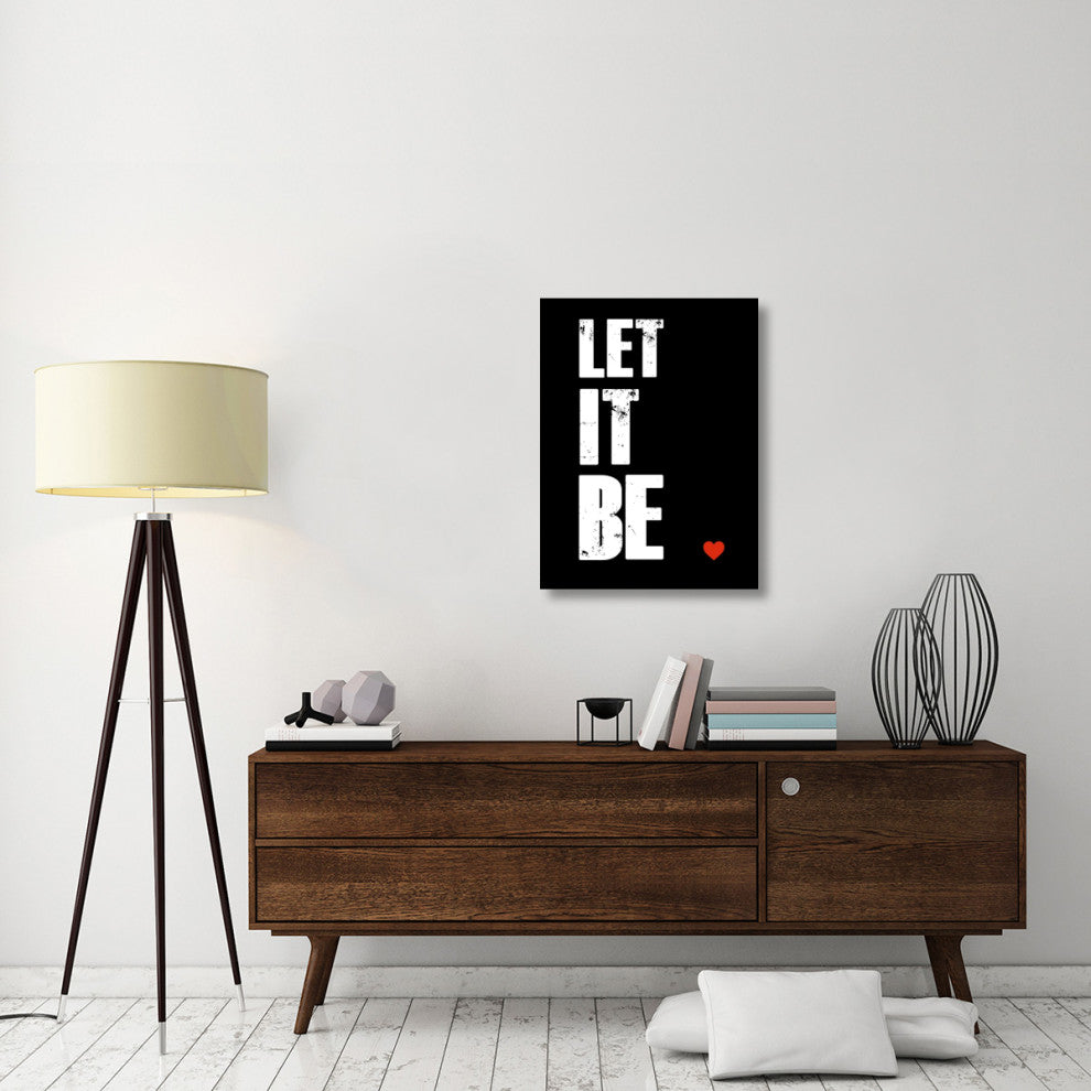 "Let It Be" Poster Fine Art Print