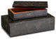 Black Bone Mosaic Box, 2-Piece Set