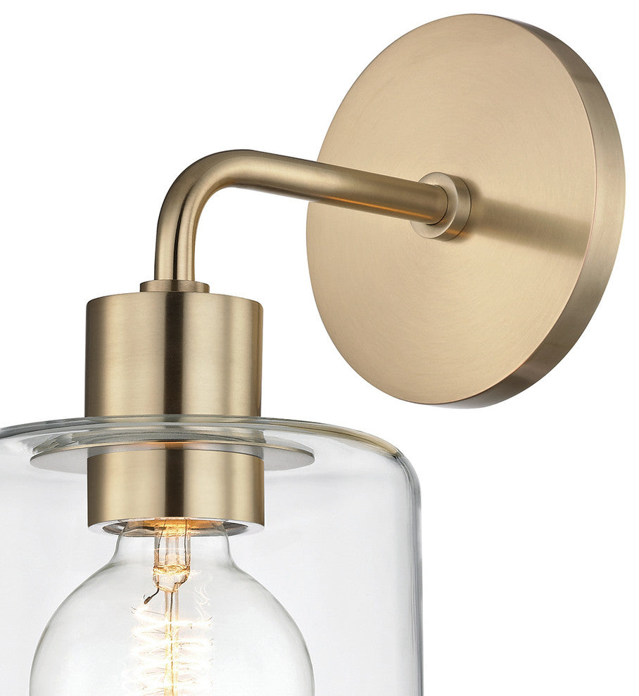 Neko Wall Sconce, Finish: Aged Brass