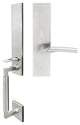 Phoenix Lever, Mortise Dummy Handleset, Right Hand, Satin Stainless Steel