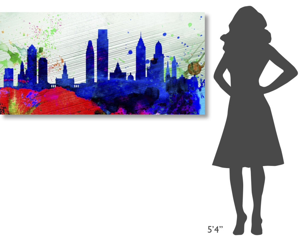 "Philadelphia City Skyline" Fine Art Print