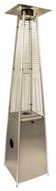 Az Patio Heaters Glass Tube Patio Heater, Stainless Steel