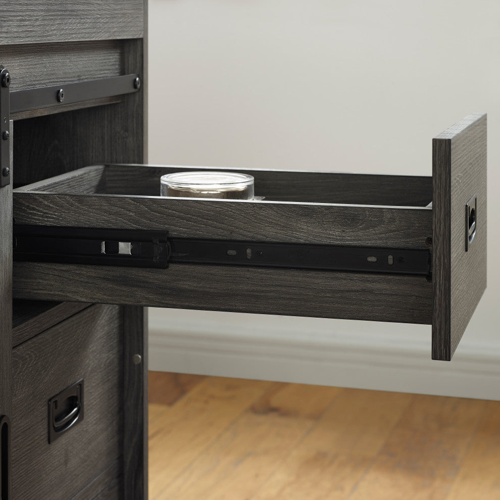 Rafter 54" Bathroom Vanity, Charcoal Gray