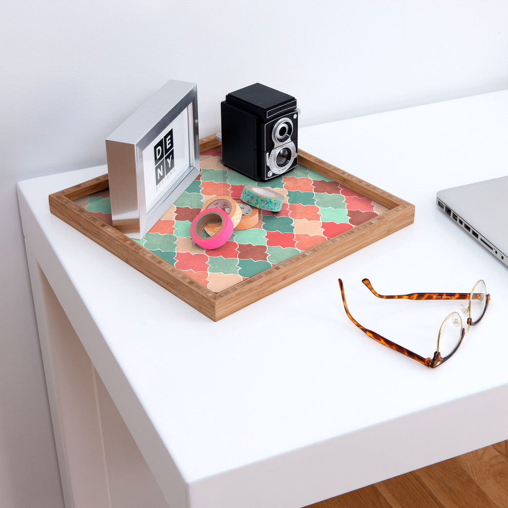 Jacqueline Maldonado Morocco Pastel Square Tray