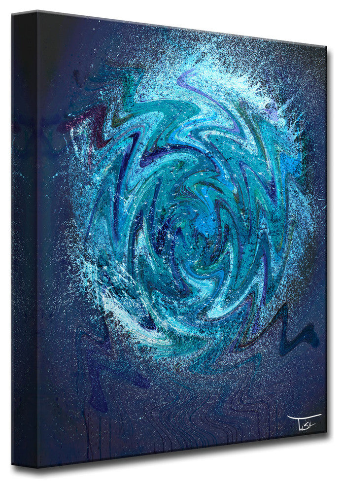 Ready2Hangart 'Aqueous Trance Xi' By Tristan Scott Canvas Art, 40" Hx30"