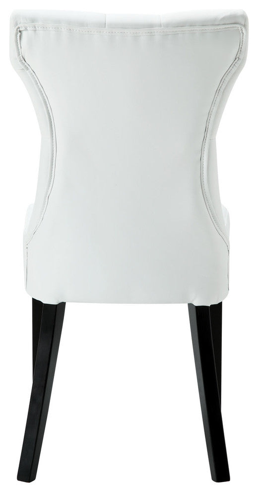 Modern Contemporary Kitchen Dining Side Chair White
