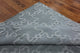 Handmade Modern Moroccan Hand-Knotted Oriental Wool Rug, 6'x9'