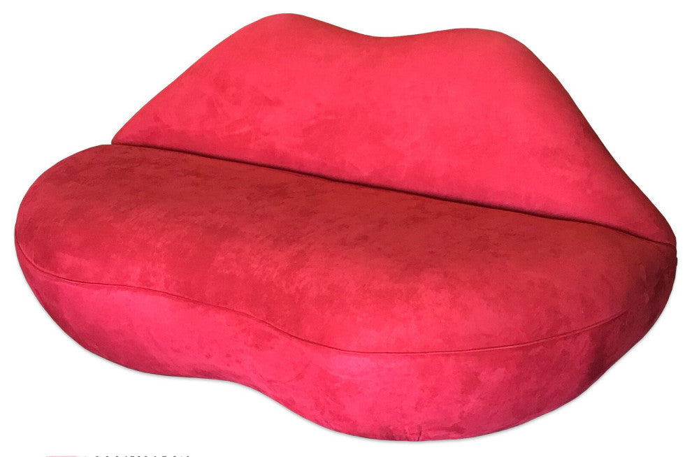 Red Lips Couch, Lip Shaped Sofa