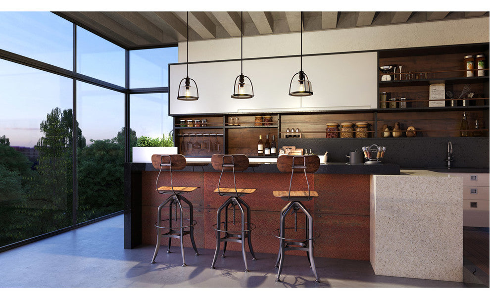 Quoizel QPP1401WT One Light Mini Pendant Ridley Western Bronze