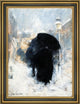 Frederick Childe Hassam New York Blizzard Framed Premium Canvas Print, 18"x27"