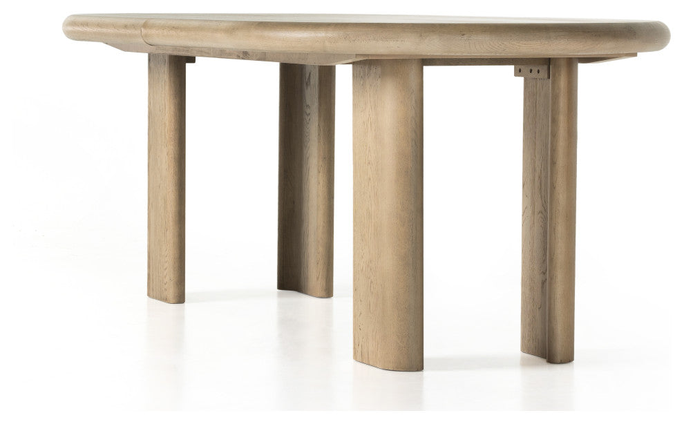 Jaylen Extension Dining Table-Light Oak