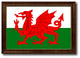 Wales Country Flag Canvas Print, 27"x39"