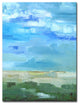 Bright Blue I' Ready2HangArt Canvas by Leslie Owens, 30"x40"