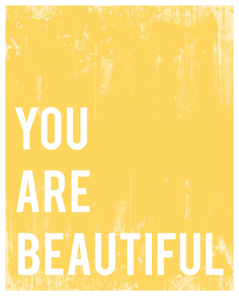 You Are Beautiful 11"x14" Children's Wall Art Print