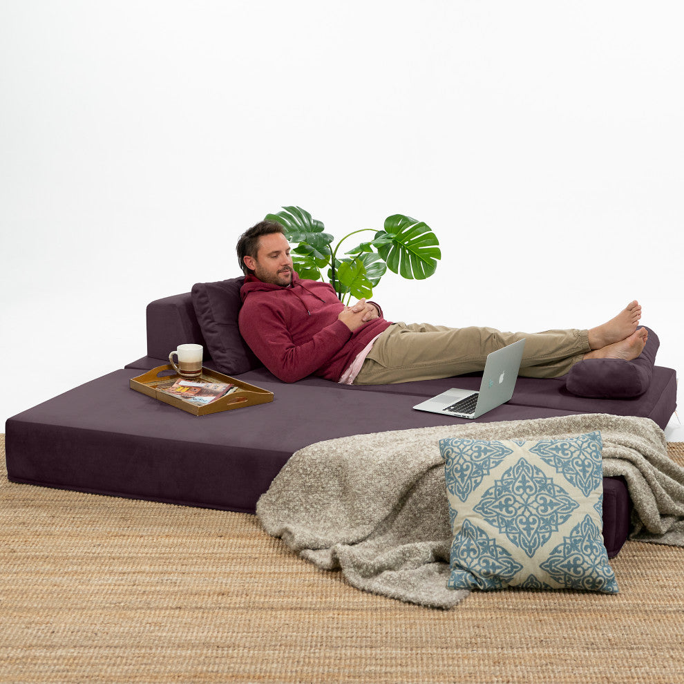 Jaxx Balshan Chaise Lounge Daybed, Pinot