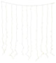 72" Drop Pure White LED Curtain Lights 150 Twinkle Lights