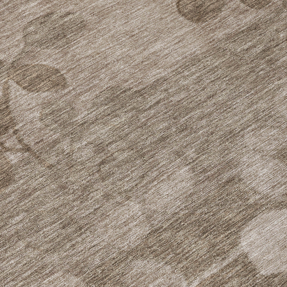 Machine Washable Indoor/Outdoor Chantille ACN1900 Taupe 8' x 10' Rug