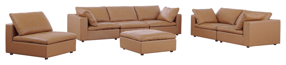 Dante  Modular Sofa,Loveseat and Chair in Top Grain Italian Leather