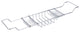 Expandable Bath Caddy For The Elegant Tub, Chrome Finish