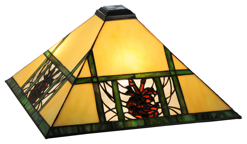 17Sq Pinecone Ridge Shade
