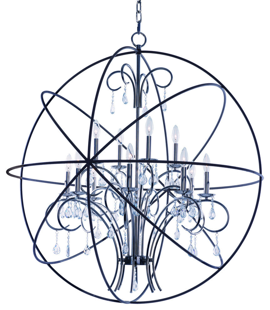 Maxim Orbit 12 Light Pendant 25147ARPN