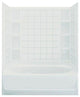 Sterling  Ensemble 74.25x42x60 Vikrell Tub/Shower
