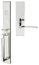 Horizon Lever, Mortise Dummy Handleset, Polished Stainless Steel, Left Hand