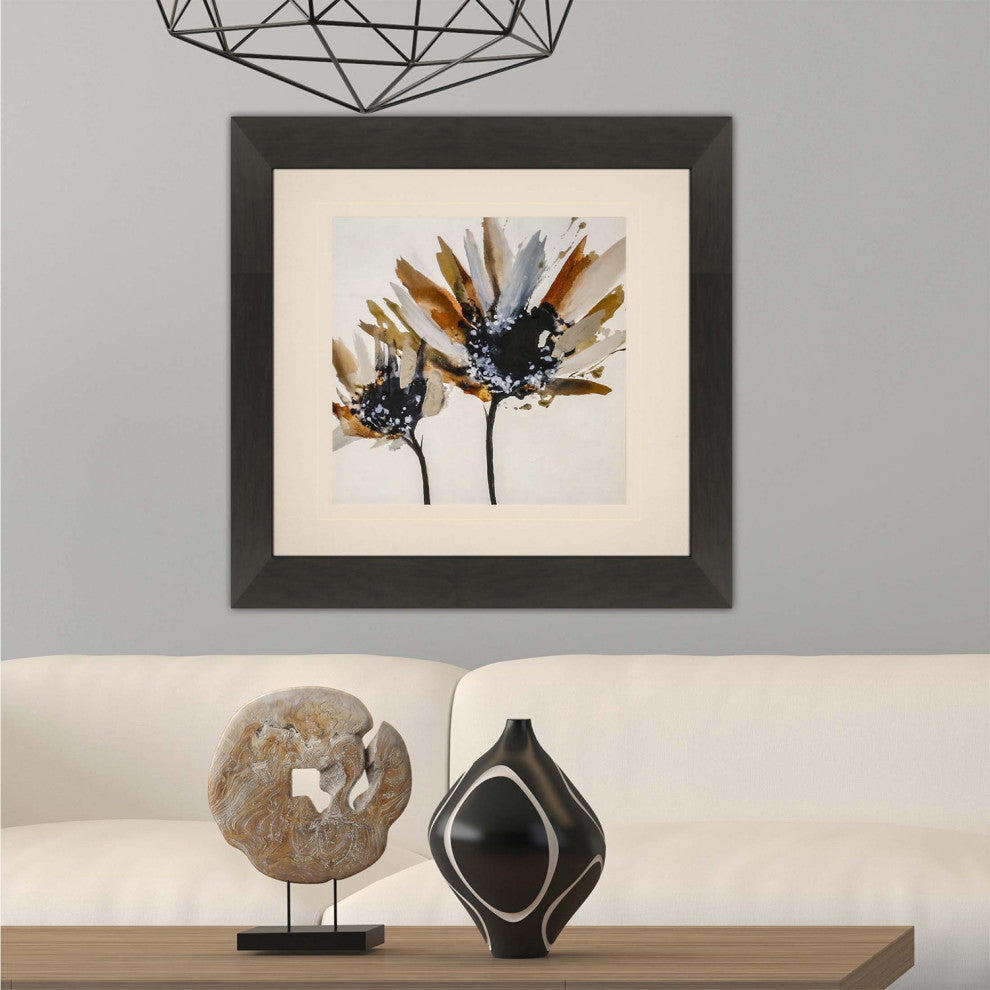 Sepia Bloom II Framed Art