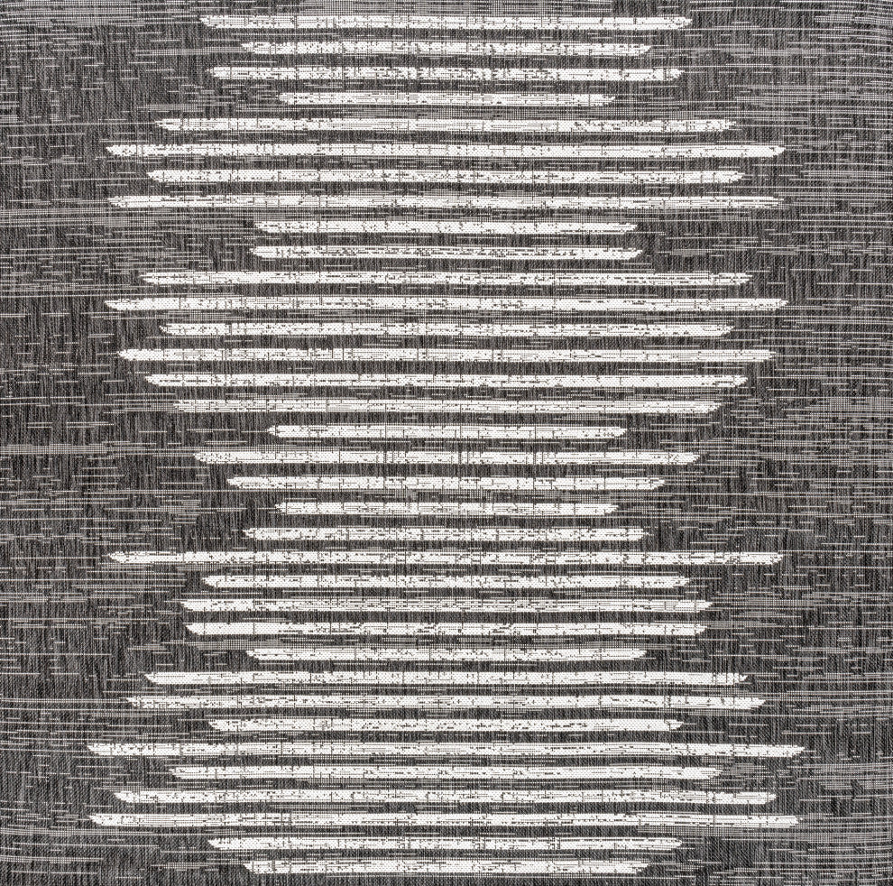 Zolak Berber Stripe Geometric Indoor/Outdoor Area Rug