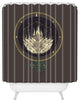 Deny Designs Hector Mansilla Fading Dahlia Shower Curtain
