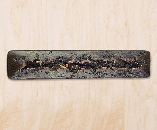 Glacier Cabinet Hardware Pull, Black Iron