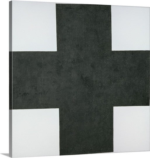 "Black Cross, c.1923" Canvas Art, 24"x24"x1.25"