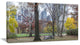 "Central Park New York City in Autumn" Landscape Wall Art Canvas Print, 32"x16"