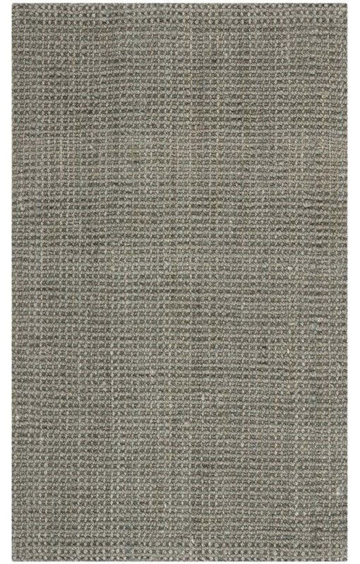 Safavieh Natural Fiber Nf730B Solid Color Rug, Grey, 2'0" X 3'0"