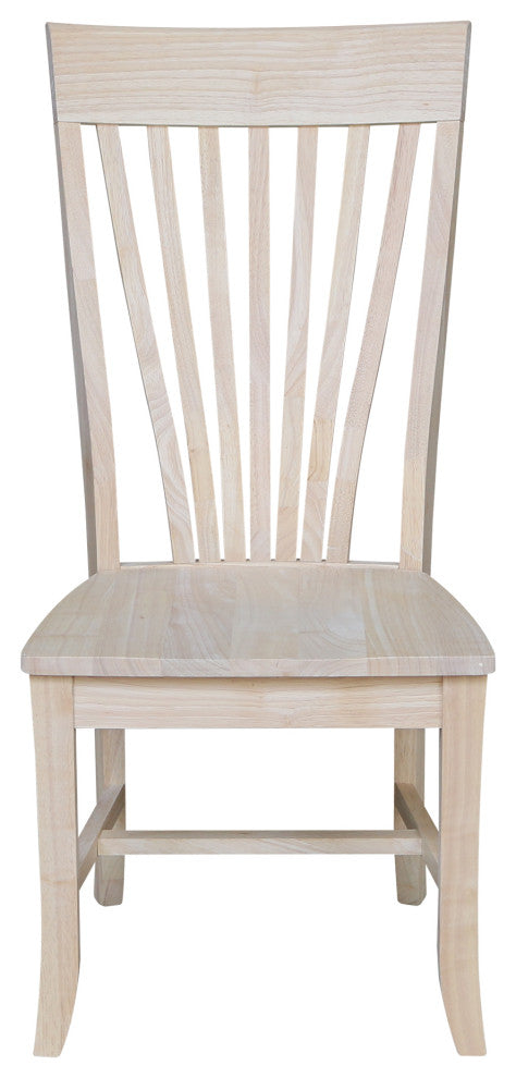 Amanda Chairs, Set of 2, Unfinished