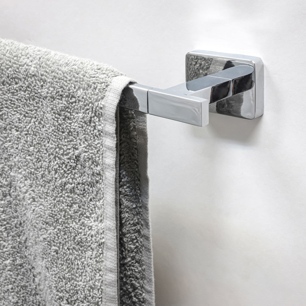 Chicago Series Chrome Bathroom 18in Towel Bar