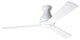 Altus Flush Mount Fan, Gloss White, 52"