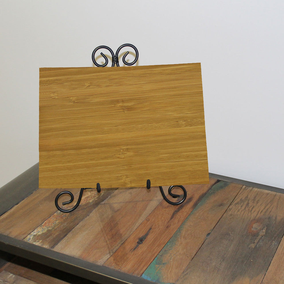 State Shaped Cutting Boards, Brown Richlite, Colorado