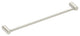 Creative Specialties, Towel Bar, Brushed Nickel, 18"x3"x1"