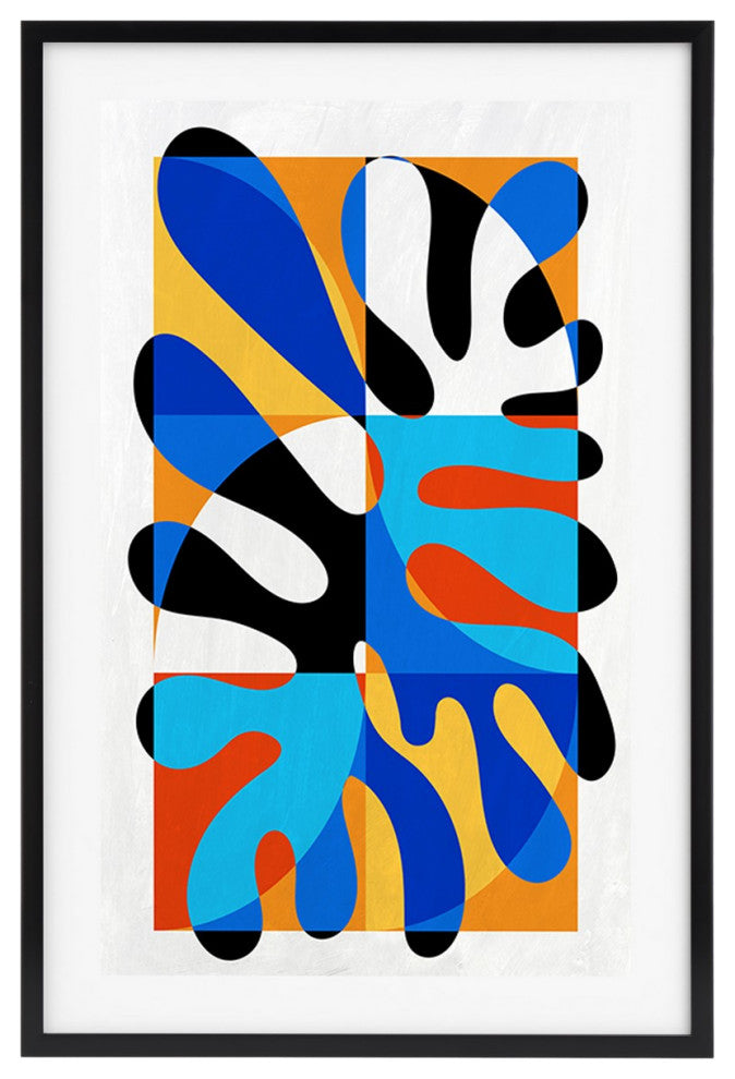 Safavieh Spunky Splat 24 x 36 Wall Art