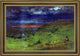 George Inness Sunset at Etretat Framed Premium Canvas Print, 16"x24"