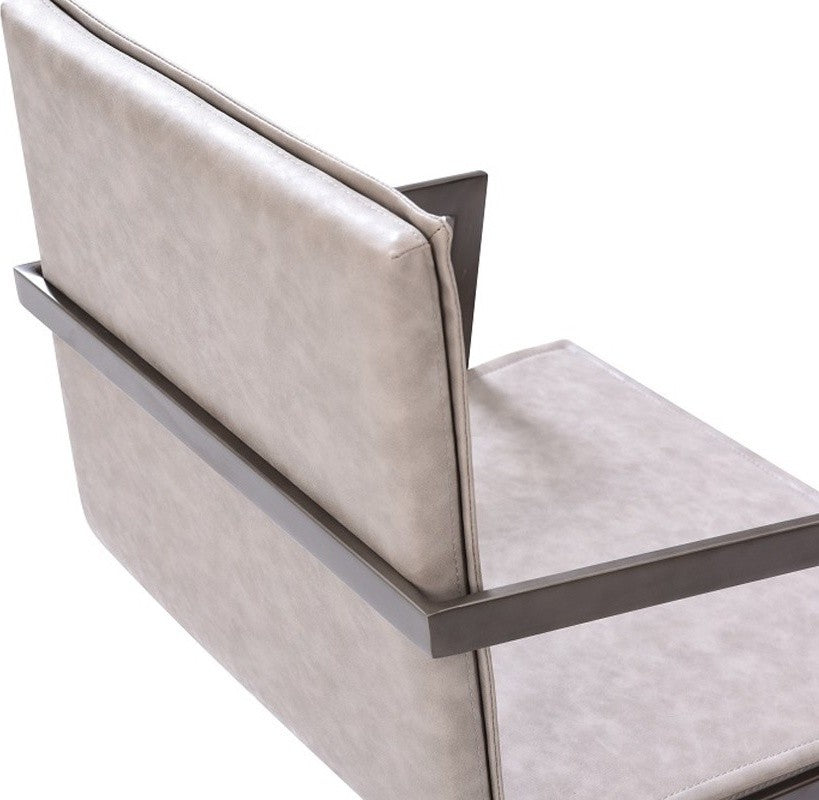 Modrest Jago Modern Dining Chair, Gray