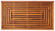 Giza Shower, Spa, Door Mat, Solid Teak Wood and Oiled Finish