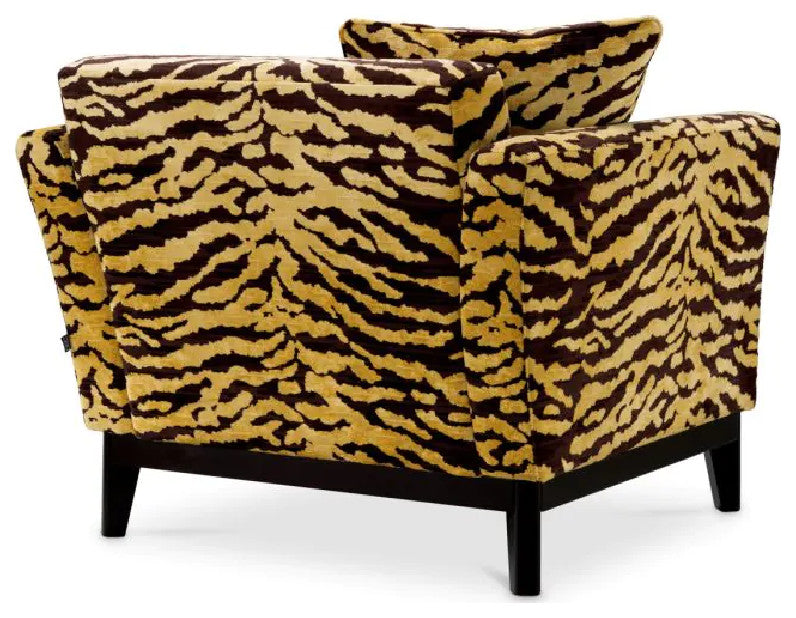 Animal Print Lounge Chair, Eichholtz Flux