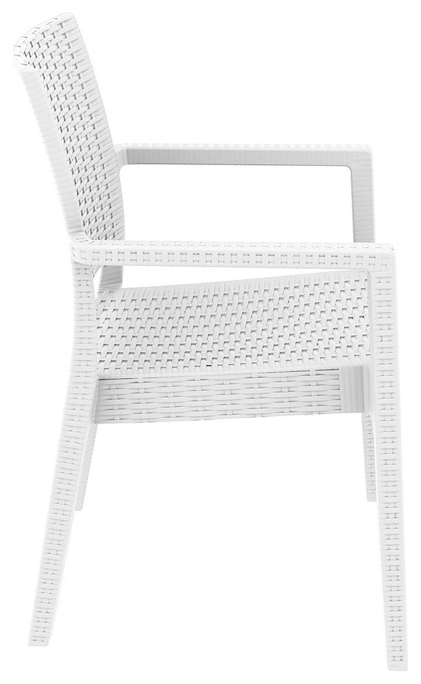 Compamia Ibiza Outdoor Dining Armchairs, Set of 2, White