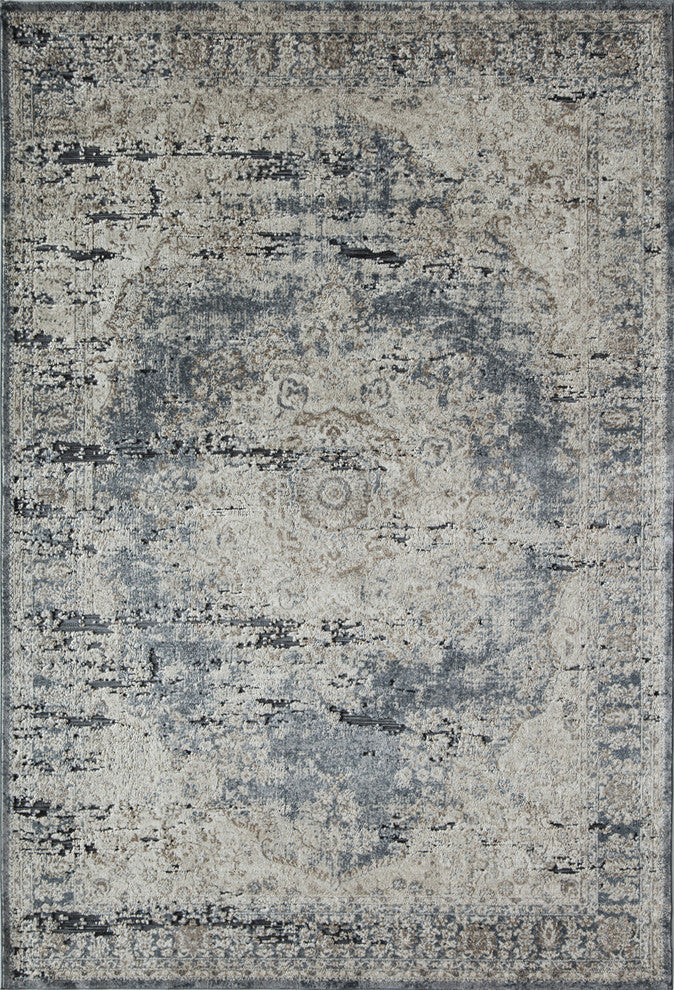 Cambridge Blue Tan 8' x 10' Rug