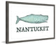 "Long Live Nantucket" Framed Painting Print, 36x24