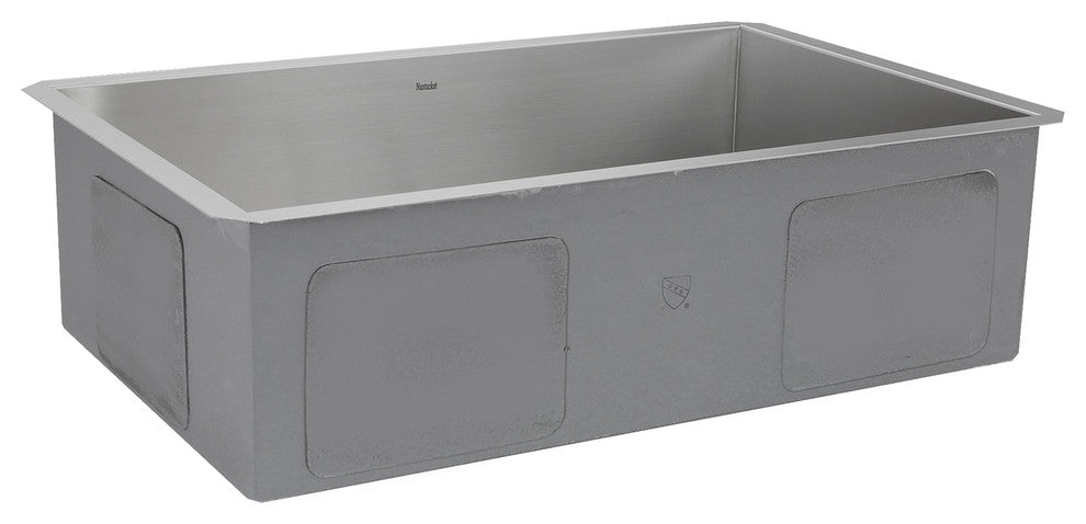 Nantucket Sinks 28" Pro Series Rectangle Undermount Zero Radius Stainless Sink