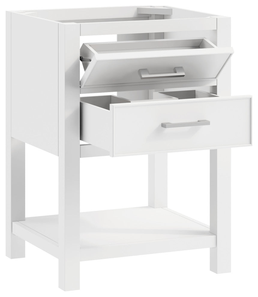 Avanity Brooks 24" Vanity, White and Cala White Engineered Top